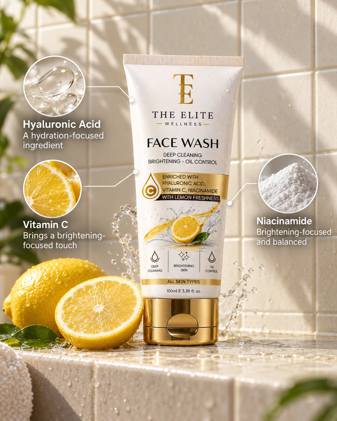 The Elite Wellness Face Wash