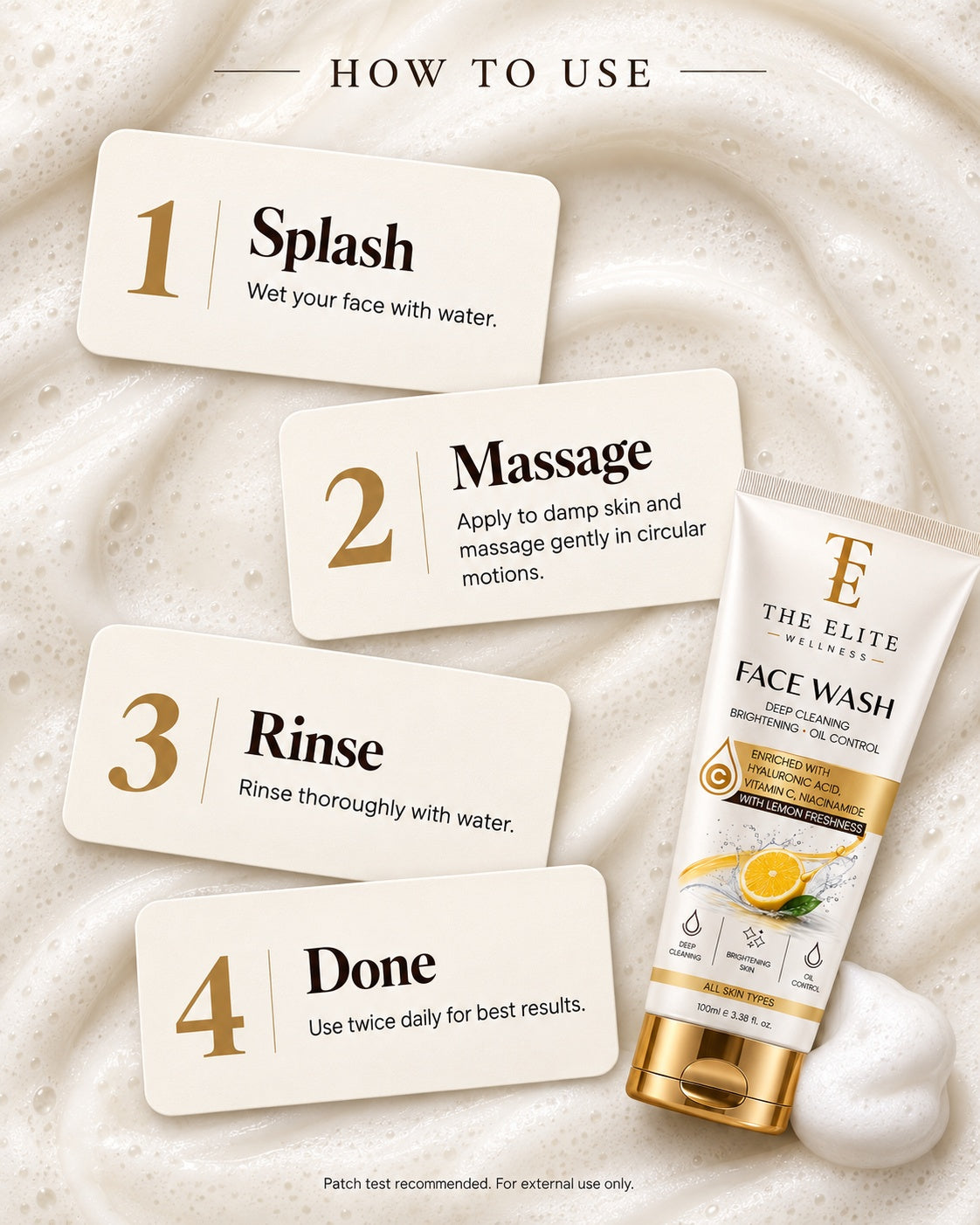 The Elite Wellness Face Wash